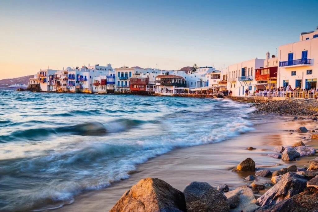Budget Downtown Apartment- Harma I Mykonos Town Екстер'єр фото